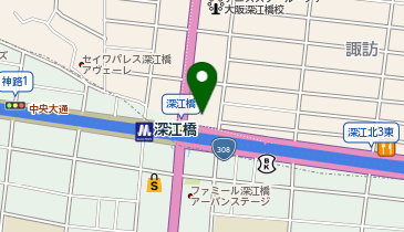 マイカリー食堂 深江橋店(松のや併設)の地図画像