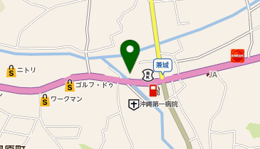 松のや 南風原店(松屋併設)の地図画像