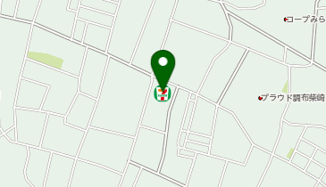 松のや 調布柴崎店(松屋併設)の地図画像