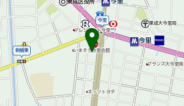 松のや 今里店(松屋併設)の地図画像