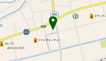 松のや 藤枝築地店(松屋併設)の地図画像