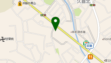 松屋 久喜本町店(松のや併設)の地図画像