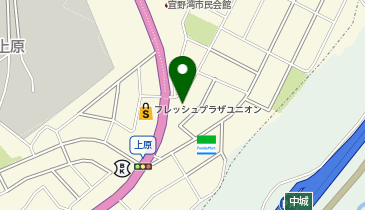 松屋 宜野湾店(松のや併設)の地図画像