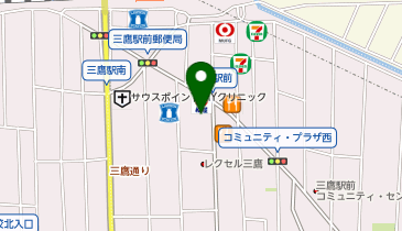 すし松 三鷹南口店の地図画像