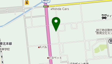松屋 奥州水沢店(松のや併設)の地図画像