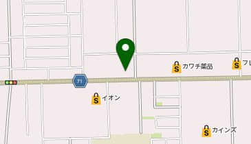 松のや 壬生店(松屋併設)の地図画像