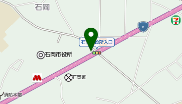 松のや 石岡店(松屋併設)の地図画像