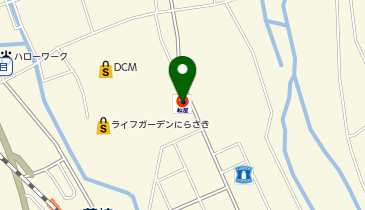 松のや 韮崎店(松屋併設)の地図画像