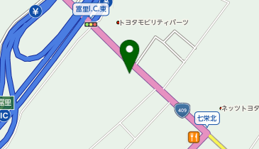 松のや 富里インター店(松屋併設)の地図画像