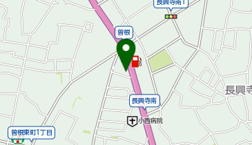 松のや 曽根店(松屋併設)の地図画像