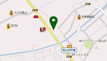 松屋 狭山台店(松のや併設) ※9月30日10時オープンの地図画像