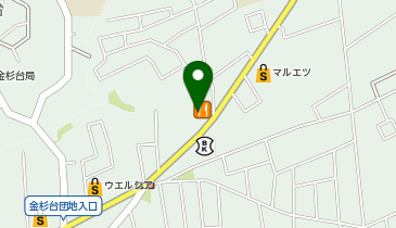 サイゼリヤ 船橋金杉店の地図画像