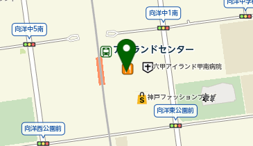 サイゼリヤ 六甲アイランド店の地図画像