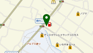 サイゼリヤ 甲府アルプス通り店の地図画像