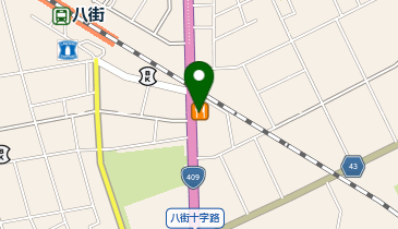 サイゼリヤ 八街店の地図画像