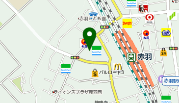 サイゼリヤ ビビオ赤羽店の地図画像