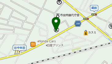 サイゼリヤ 藤代店の地図画像