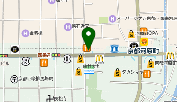 サイゼリヤ 四条寺町店の地図画像