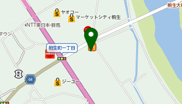 サイゼリヤ 桐生相生店の地図画像