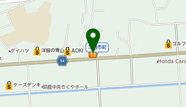 サイゼリヤ 鈴鹿三日市店の地図画像