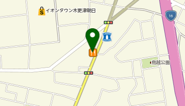 サイゼリヤ 木更津朝日店の地図画像