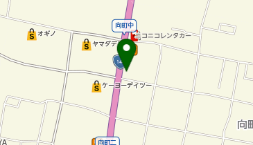 サイゼリヤ 甲府向町店の地図画像