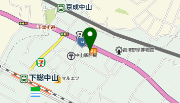 サイゼリヤ 下総中山店の地図画像
