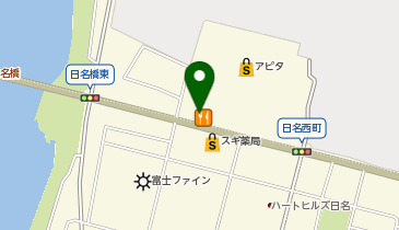 サイゼリヤ 岡崎日名北店の地図画像
