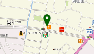 サイゼリヤ 岡山富田店の地図画像
