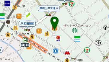 サイゼリヤ ティップス町田ビル店の地図画像