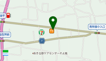 サイゼリヤ あきる野店の地図画像