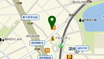 サイゼリヤ 堺深井店の地図画像