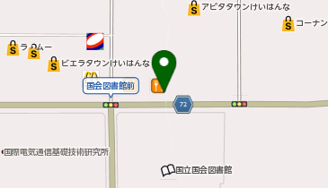 サイゼリヤ 精華町店の地図画像