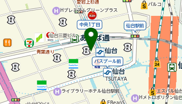 サイゼリヤ 仙台駅西口店の地図画像