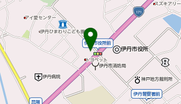 サイゼリヤ 伊丹市役所前店の地図画像