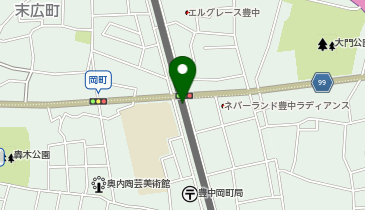 サイゼリヤ 阪急岡町駅店の地図画像