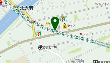 サイゼリヤ 北赤羽駅前店の地図画像