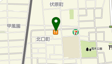 サイゼリヤ 西宮高木店の地図画像