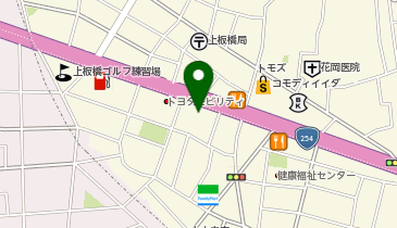 サイゼリヤ 上板橋店の地図画像