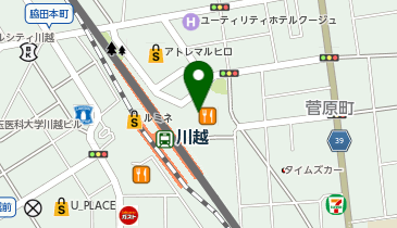 サイゼリヤ 川越マイン店の地図画像