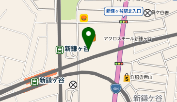 サイゼリヤ アクロスモール新鎌ケ谷店の地図画像