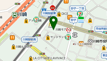 サイゼリヤ 川崎モアーズ店の地図画像