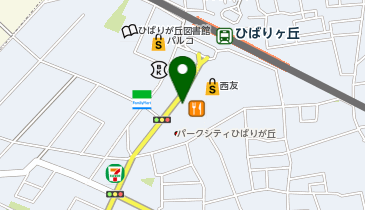 サイゼリヤ ひばりが丘駅南口駅前通り店の地図画像