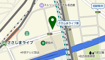 サイゼリヤ ささしまライブ駅前店の地図画像