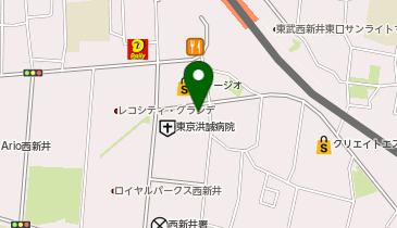 サイゼリヤ 西新井西口店の地図画像