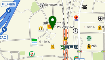 サイゼリヤ 東戸塚西口店の地図画像