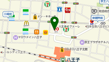 サイゼリヤ 八王子オクトーレ店の地図画像