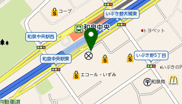 サイゼリヤ エコール・いずみ店の地図画像