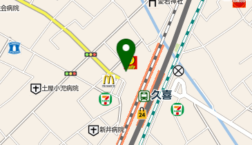 サイゼリヤ 久喜西口店の地図画像