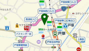 サイゼリヤ 戸塚西口トツカーナ店の地図画像